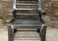 Fauteuil en acier